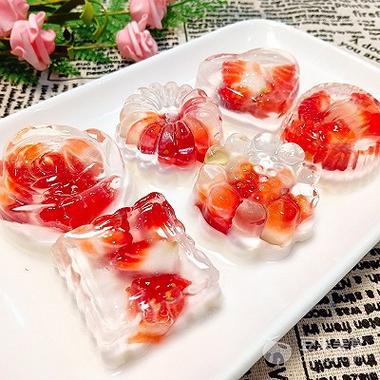 水晶果冻(水晶草莓果冻的做法) - 趣味头条