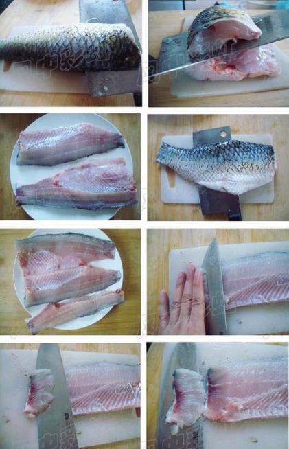 酸菜鱼的鱼片怎么切与做法