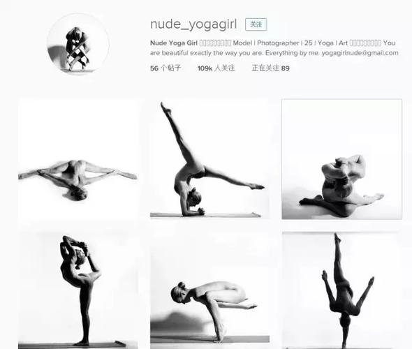 膜拜中······简直美哭了黑白照片nude yoga girl(裸体瑜伽女孩)